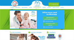 Desktop Screenshot of curumimclinica.com.br